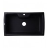 ALFI Brand AB3520DI-BLA Black 35" Drop-In Single Bowl Granite Composite Kitchen Sink