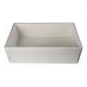 ALFI Brand AB533-B 33" Biscuit Smooth Single Bowl Fireclay Farm Sink