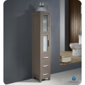 Fresca FST6260GO Torino Tall Bathroom Linen Side Cabinet in Gray Oak