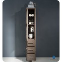 Fresca FST6260GO Torino Tall Bathroom Linen Side Cabinet in Gray Oak