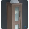 Fresca FST6260GO Torino Tall Bathroom Linen Side Cabinet in Gray Oak