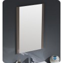 Fresca FVN62-122412GO-UNS Torino 48" Gray Oak Modern Bathroom Vanity with 2 Side Cabinets and Integrated Sink