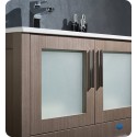 Fresca FVN6230GO-UNS Torino 30" Modern Bathroom Vanity with Integrated Sink in Gray Oak