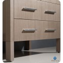 Fresca FVN6230GO-UNS Torino 30" Modern Bathroom Vanity with Integrated Sink in Gray Oak