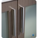 Fresca FVN6236GO-UNS Torino 36" Modern Bathroom Vanity with Integrated Sink in Gray Oak