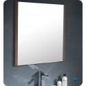 Fresca FVN6236GO-VSL Torino 36" Modern Bathroom Vanity with Vessel Sink in Gray Oak