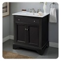 Fairmont Designs 1508-V30 Framingham 30" Modern Bathroom Vanity in Obsidian