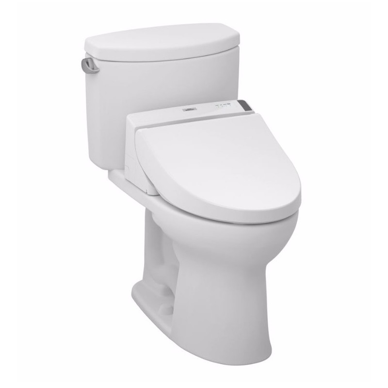TOTO MW4542044CEFG01 Drake® II Connect+™ C200 Two-Piece Toilet - 1.28 GPF in Cotton with Washlet