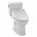 TOTO MW4542044CUFG01 Drake® II 1G Connect+™ C200 Two-Piece Toilet - 1.0 GPF in Cotton with Washlet