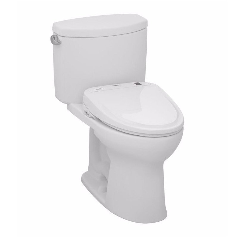 TOTO MW454574CEFG01 Drake® II Connect+™ S300e Two-Piece Toilet - 1.28 GPF in Cotton with Washlet