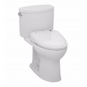 TOTO MW454574CEFG01 Drake® II Connect+™ S300e Two-Piece Toilet - 1.28 GPF in Cotton with Washlet