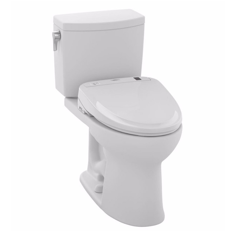 TOTO MW454574CUFG01 Drake® II 1G Connect+™ S300e Two-Piece Toilet - 1.0 GPF in Cotton with Washlet