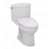 TOTO MW454584CEFG01 Drake® II Connect+™ S350e Two-Piece Toilet - 1.28 GPF in Cotton with Washlet