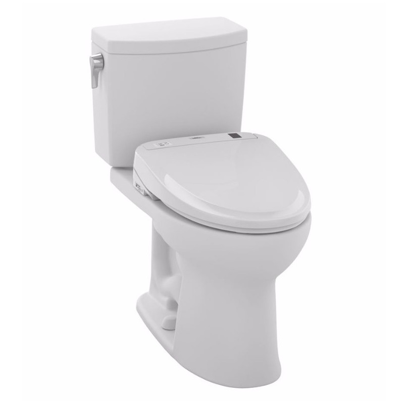 TOTO MW454584CUFG01 Drake® II 1G Connect+™ S350e Two-Piece Toilet - 1.0 GPF in Cotton with Washlet