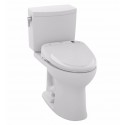 TOTO MW454584CUFG01 Drake® II 1G Connect+™ S350e Two-Piece Toilet - 1.0 GPF in Cotton with Washlet