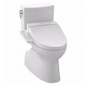 TOTO MW4742034CUFG01 Vespin® II 1G Connect+™ C100 Two-Piece Toilet - 1.0 GPF in Cotton with Washlet