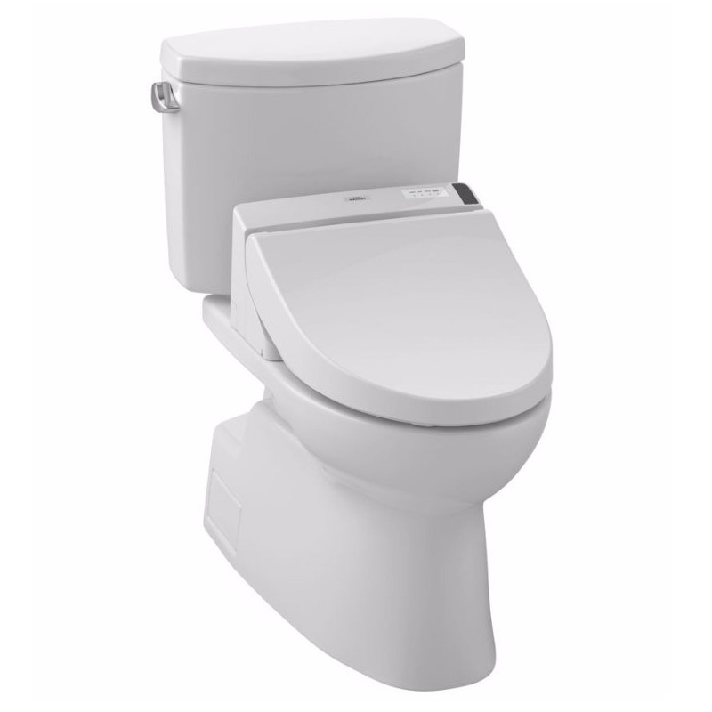 TOTO MW4742044CEFG01 Vespin® II Connect+™ C200 Two-Piece Toilet - 1.28 GPF in Cotton with Washlet