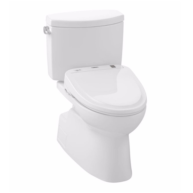 TOTO MW474574CEFG01 Vespin® II Connect+™ S300e Two-Piece Toilet - 1.28 GPF in Cotton with Washlet