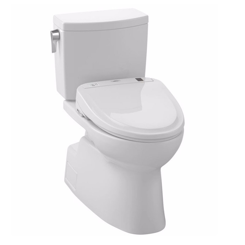 TOTO MW474574CUFG01 Vespin® II 1G Connect+™ S300e Two-Piece Toilet - 1.0 GPF in Cotton with Washlet