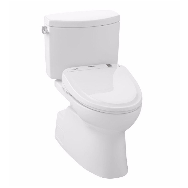 TOTO MW474584CEFG01 Vespin® II 1G Connect+™ S350e Two-Piece Toilet - 1.28 GPF in Cotton with Washlet