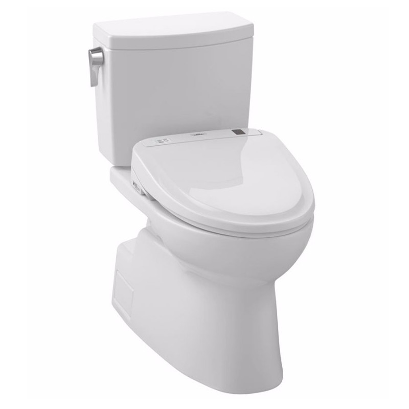 TOTO MW474584CUFG01 Vespin® II 1G Connect+™ S350e Two-Piece Toilet - 1.0 GPF in Cotton with Washlet