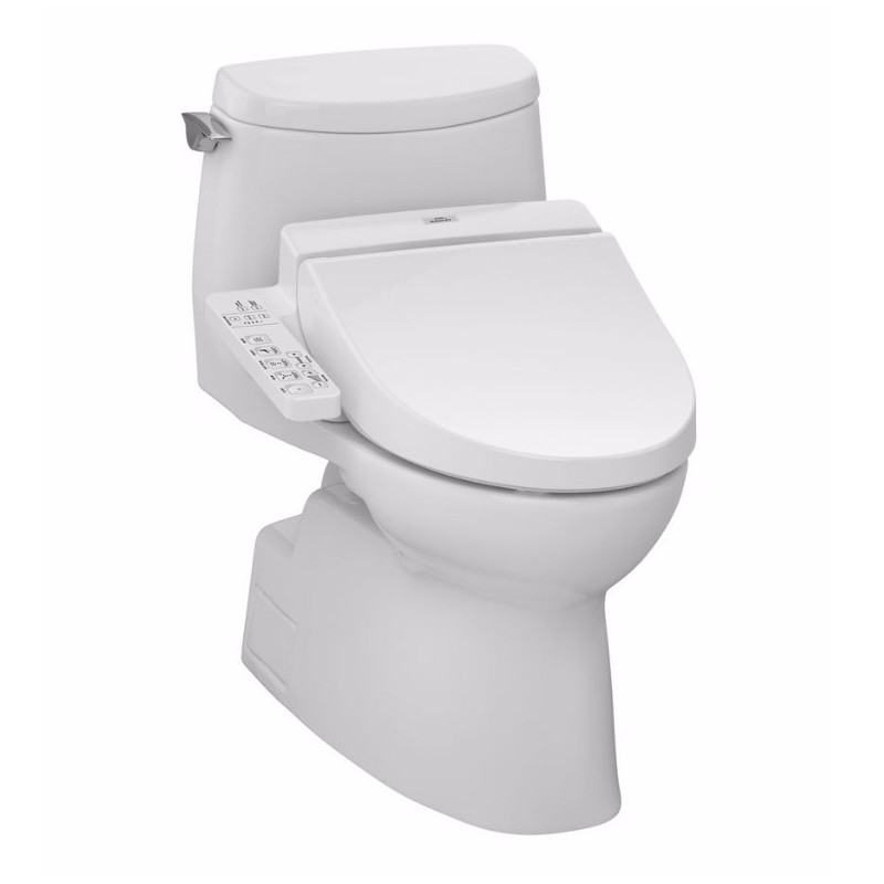TOTO MW6142034CUFG01 Carlyle® II 1G Connect+™ C100 One-Piece Toilet - 1.0 GPF in Cotton with Washlet