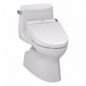 TOTO MW6142044CUFG01 Carlyle® II 1G Connect+™ C200 One-Piece Toilet - 1.0 GPF in Cotton with Washlet