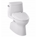 TOTO MW614584CEFG01 Carlyle® II Connect+™ S350e One-Piece Toilet - 1.28 GPF in Cotton with Washlet