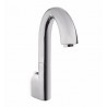 TOTO TEL165-C20E Gooseneck Wall-Mount EcoPower Faucet - 0.5 GPM Controller: 0.19 gpc, 20 sec continuous