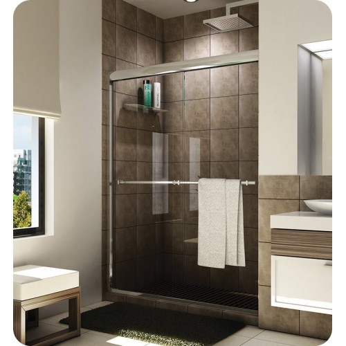 Fleurco E2-460-11-40 Banyo Verona Semi Frameless In Line 60" Sliding Shower Doors