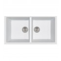 LaToscana AM8620ST 34" Elegance Series Double Basin Undermount Sink