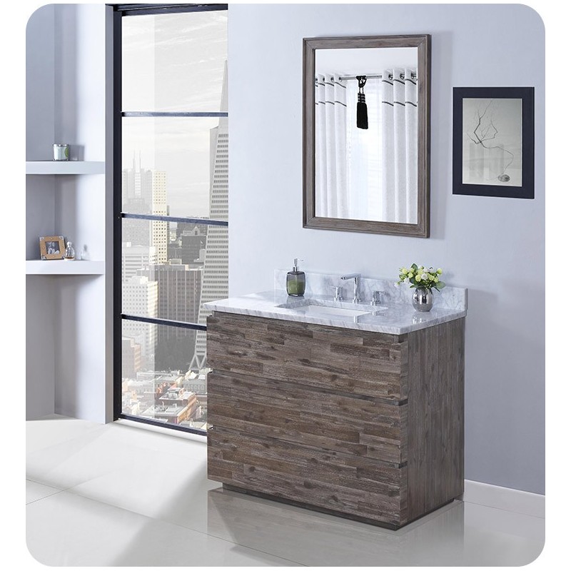 Fairmont Designs 1522-V42 Acacia 42" Modern Vanity in Organic Brown