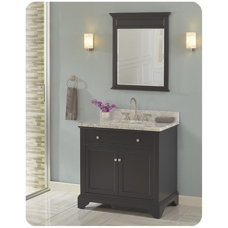 Fairmont Designs 1508-V36 Framingham 36" Traditional Vanity - Obsidian
