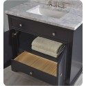 Fairmont Designs 1508-V36 Framingham 36" Traditional Vanity - Obsidian