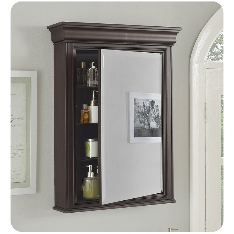 Fairmont Designs 1529-MC24 Providence 24" Traditional Medicine Cabinet in Aged Chocolate