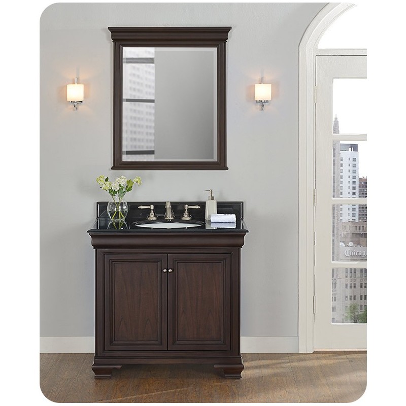 Fairmont Designs 1529-V36 Providence 36" Traditional Vanity in Aged Chocolate