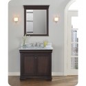 Fairmont Designs 1529-V36 Providence 36" Traditional Vanity in Aged Chocolate