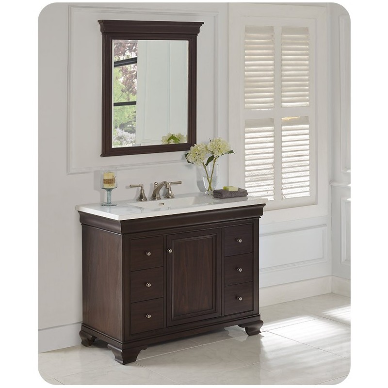 Fairmont Designs 1529-V42 Providence 42" Traditional Vanity in Aged Chocolate