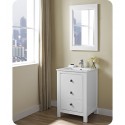 Fairmont Designs 1520-V24 Uptown 24" Contemporary Vanity in Glossy White