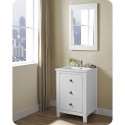 Fairmont Designs 1520-V24 Uptown 24" Contemporary Vanity in Glossy White