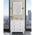 Fairmont Designs 1520-V36 Uptown 36" Contemporary Vanity in Glossy White