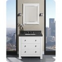 Fairmont Designs 1520-V36 Uptown 36" Contemporary Vanity in Glossy White