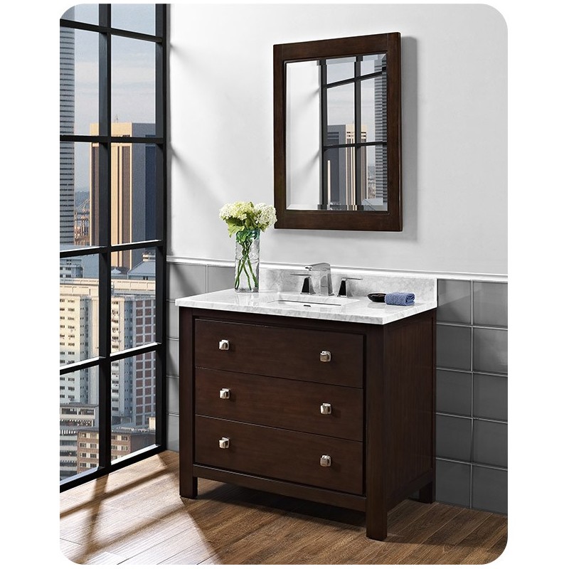 Fairmont Designs 1519-V42 Uptown 42" Contemporary Vanity in Espresso
