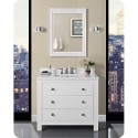 Fairmont Designs 1520-V42 Uptown 42" Contemporary Vanity in Glossy White