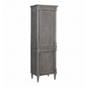 Fairmont Designs 143-HT2118_V2118 Rustic Chic 21" Linen Tower in Silvered Oak