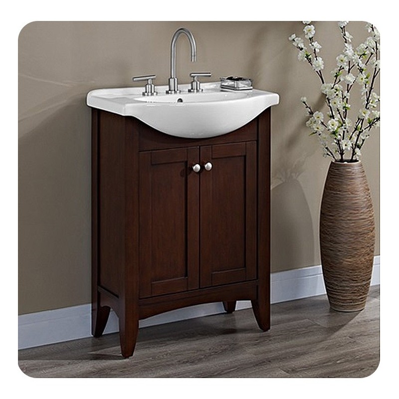 Fairmont Designs 1513-EU2617 Shaker Americana 26x17" Euro Vanity in Habana Cherry