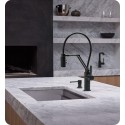 Brizo 63221LF Brizo Solna Single Handle Articulating Kitchen Faucet with Magnetic Docking Spray Head