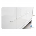Fresca FVN8148WH-D Fresca Allier 48" White Modern Double Sink Bathroom Vanity with Mirror
