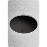 TOTO LT193 Undercounter Lavatory Sink in Ebony Black