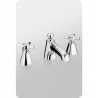 TOTO TL970DDLQ Guinevere Widespread Lavatory Faucet, 1.5 GPM